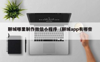 沧县聊城哪里制作微信小程序（聊城app有哪些）
